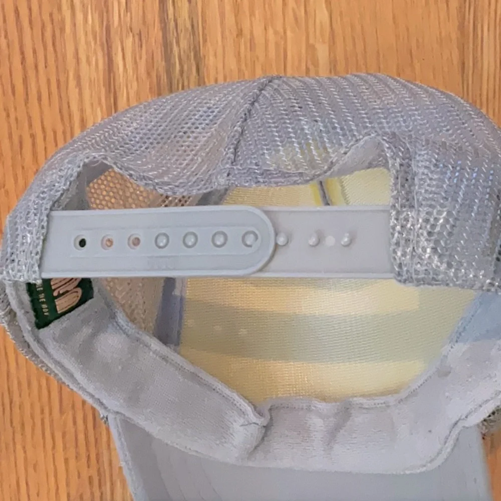 Ace the Moon: The Future is Forehands Trucker Silver HAT - AdjustableO/S Unisex